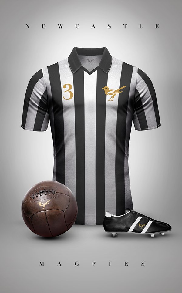 Newcastle maillot vintage football